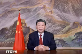 El secretario general del Partido Comunista de China y presidente de ese país, Xi Jingping. (Fuente: Xinhua/VNA)