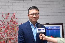 El secretario general de la Asociación de Empresarios de Vietnam en Australia, Do Gia Thang. (Foto; VNA)