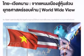 El artículo sobre la Asociación Estratégica Integral Vietnam – Tailandia publicado en el diario digital Bangkokbiznews.