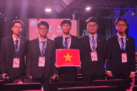 Miembros del equipo vietnamita. (Foto: Vietnam+)