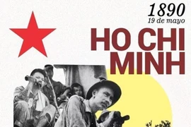 Artículo en elogio al Presidente Ho Chi Minh con motivo del 135 aniversario de su nacimiento. (Foto: VNA)