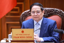 El primer ministro de Vietnam, Pham Minh Chinh. (Fuente: VNA)