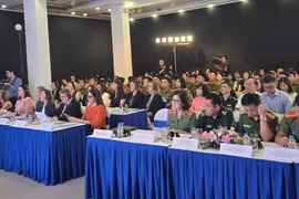 Los delegados participan en el evento. (Fuente: VNA)