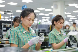 La inversión extranjera directa desembolsada en Vietnam durante los primeros siete meses de este año se estima en 13,6 mil millones de dólares, un 8,4 % más que en el mismo período del año anterior. (Foto: Vietnam+)