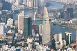 La torre financiera Bitexco, un símbolo de Ciudad Ho Chi Minh. (Fuente: VNA)