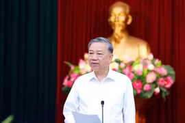 El secretario general del Partido Comunista de Vietnam (PCV), To Lam. (Foto: VNA)