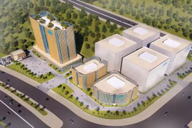 CMC Hyperscale DC SHTP es un centro de datos de hiperescala en la entrada este de la ciudad de Ho Chi Minh. (Foto: Vietnamnet)