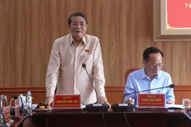 El vicepresidente de la Asamblea Nacional de Vietnam, Nguyen Duc Hai. (Foto: VNA)