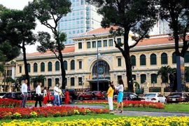 El campus frente a la Oficina Central de Correos de Ciudad Ho Chi Minh. (Foto: VNA)