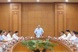 En la reunión. (Fuente: VNA)