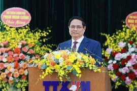El primer ministro Pham Minh Chinh. (Fuente: VNA)