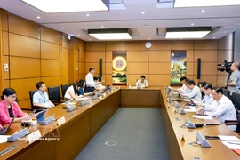 En la reunión. (Foto: VNA)