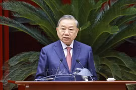 El secretario general del Partido Comunista de Vietnam (PCV), To Lam. (Foto: VNA)