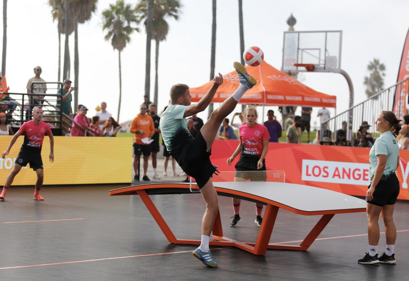 El Torneo Internacional de Teqball 2024 se celebrará en la provincia de Binh Dinh del 6 al 9 de junio. (Foto: Comité Organizador)