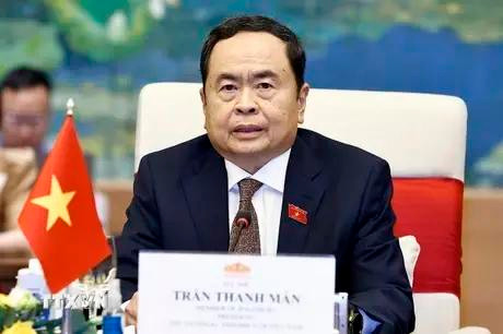 El presidente de la Asamblea Nacional de Vietnam, Tran Thanh Man. (Fuente: VNA)