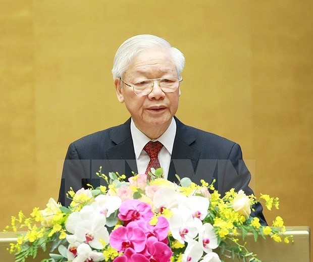 El Secretario General del Partido Comunista de Vietnam, Nguyen Phu Trong (Foto: VNA)
