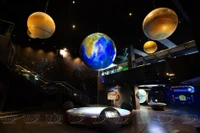 El Museo del Espacio en el parque de alta tecnología de Hoa Lac, Hanoi, es operado por el Centro Espacial Nacional de Vietnam, dependiente de la Academia de Ciencias y Tecnologías. (Foto: VNA)