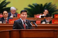 El viceministro de Relaciones Exteriores Nguyen Manh Cuong interviene en la sesión (Foto: VNA)