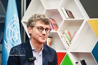 Jonathan Baker, representante de la UNESCO en Vietnam (Foto: VNA)