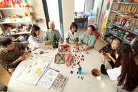 Pacientes de edad avanzada reciben atención y tratamiento en el Hospital Nacional de Geriatría. (Foto: VNA)