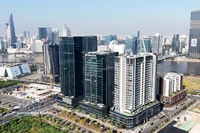 Se prevé que el Centro Financiero Internacional de Ciudad Ho Chi Minh abra sus puertas a finales de este año. (Foto: VNA)