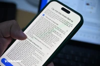 Los usuarios han expresado su preocupación relacionada con las actualizaciones de los términos de servicio de Zalo, así como la recopilación y el uso de datos de los usuarios en la plataforma. (Foto: VNA)