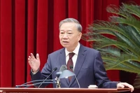 El secretario general del Partido Comunista de Vietnam, To Lam (Fuente: VNA)