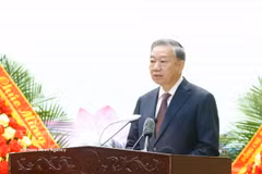 El secretario general del Partido Comunista de Vietnam y presidente de la República, To Lam. (Foto: VNA)
