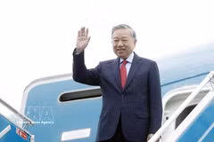 El secretario general del Partido Comunista de Vietnam, To Lam. (Foto: VNA)