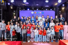 Los estudiantes del Centro de Formación de Talentos. (Foto: VNA)