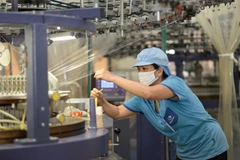 Las empresas textiles se vuelven ecológicas y cumplen con los altos estándares del mercado mundial. (Foto: Vietnam+) 
