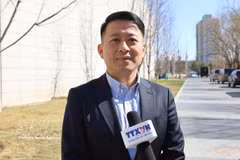 EL profesor Qu Qiang, de la Universidad Central de las Nacionalidades de China. Foto: VNA