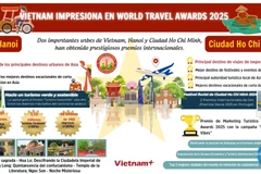 Vietnam impresiona en los World Travel Awards 2025