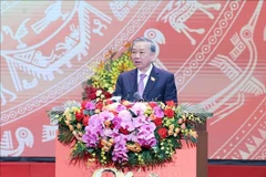 El secretario general del Partido Comunista de Vietnam, To Lam. (Fuente: VNA)
