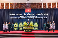 Funeral de Estado del expresidente Tran Duc Luong