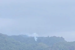 Zona donde ocurrió el accidente. (Foto: VNA)