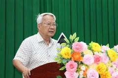 Bui Quang Huy, exsecretario del Comité del Partido de la provincia antigua de Tra Vinh. (Foto: VNA)