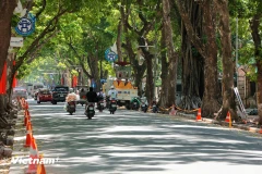 Hanoi renueva algunas calles para celebrar el 80.º aniversario de la Revolución de Agosto