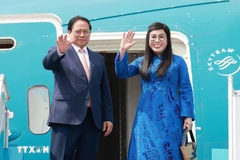 El primer ministro de Vietnam, Pham Minh Chinh, y su esposa parten de Hanoi hacia Brasil para participar en la Cumbre Ampliada del BRICS 2025 y realizar las actividades bilaterales en el país latinoamericano. (Fuente: VNA)
