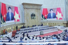 El presidente de Vietnam, Luong Cuong, pronunció un importante discurso político en una sesión plenaria especial de la Asamblea Nacional de Angola. (Fuente: VNA)