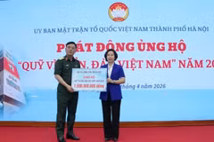 Hanoi lanza campaña de recaudación de fondo por el mar de Vietnam. Foto: hanoimoi