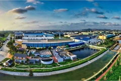 Zona industrial Nam Cau Kien en la ciudad de Hai Phong. (Foto: VNA)