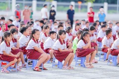 Según el análisis del Informe del PNUD, Vietnam se encuentra en el grupo de países con alto desarrollo humano. (Foto: VNA)