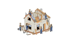 Reconstrucción rápida de viviendas para familias afectadas por desastres naturales