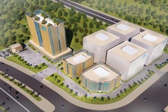 CMC Hyperscale DC SHTP es un centro de datos de hiperescala en la entrada este de la ciudad de Ho Chi Minh. (Foto: Vietnamnet)