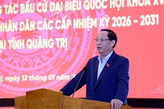 El vicepresidente de la Asamblea Nacional de Vietnam, Tran Quang Phuong. (Foto: VNA)