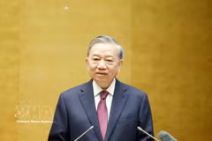 El secretario general del Partido Comunista y presidente de Vietnam, To Lam. (Foto: VNA)