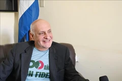 El presidente de la Unión de Periodistas de Cuba, Ricardo Ronquillo Bello. (Foto: VNA)