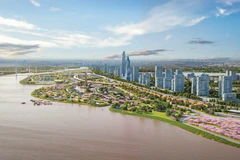 El proyecto Bulevar panorámico del Río Rojo. (Foto: VNA)