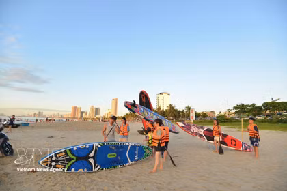 Da Nang busca a atraer a turistas internacionales. (Foto: VNA)